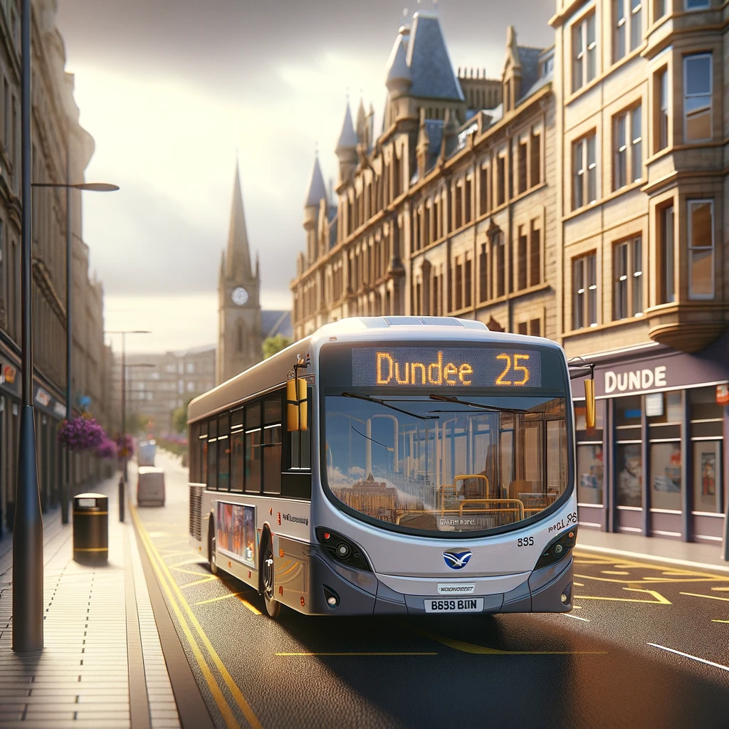 Bus in Dundee